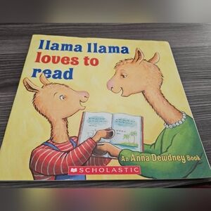 Kids Paperback Book Llama Llama Loves To Read